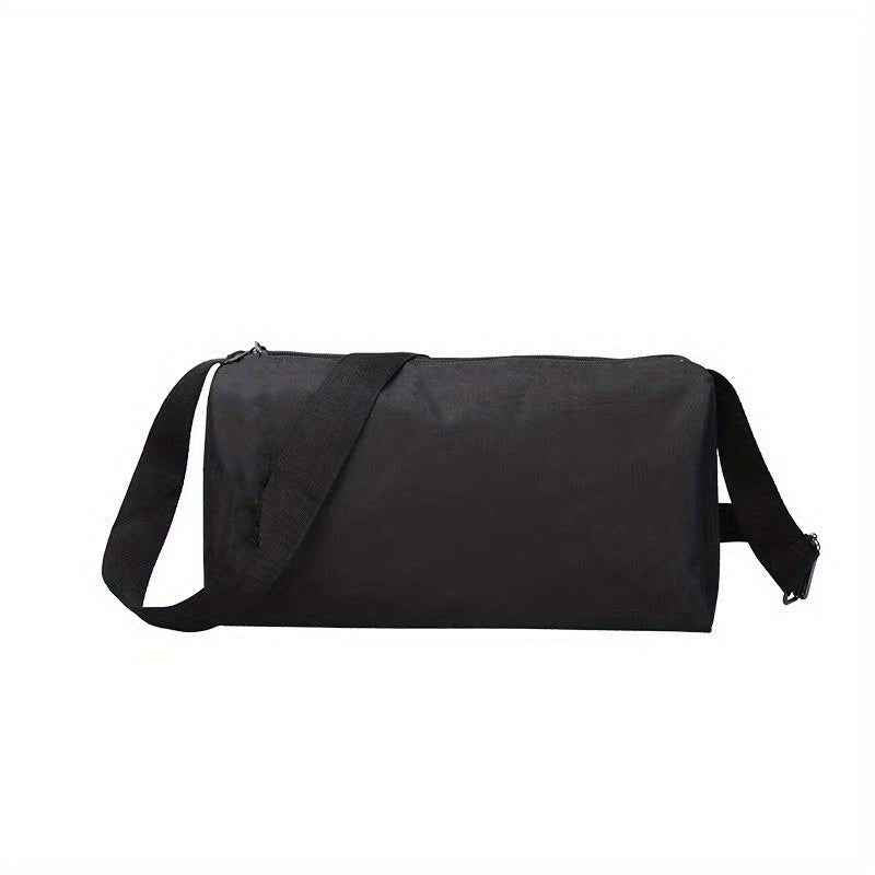 Men'S & Women'S Outdoor Fitness Yoga Bag - Large Capacity Multifunctional Sports Storage with Adjustable Nylon Straps, Durable Polyester for Gym, Training, Travel - Black, Versatile Carryall, Sleek Design, Sturdy Construction