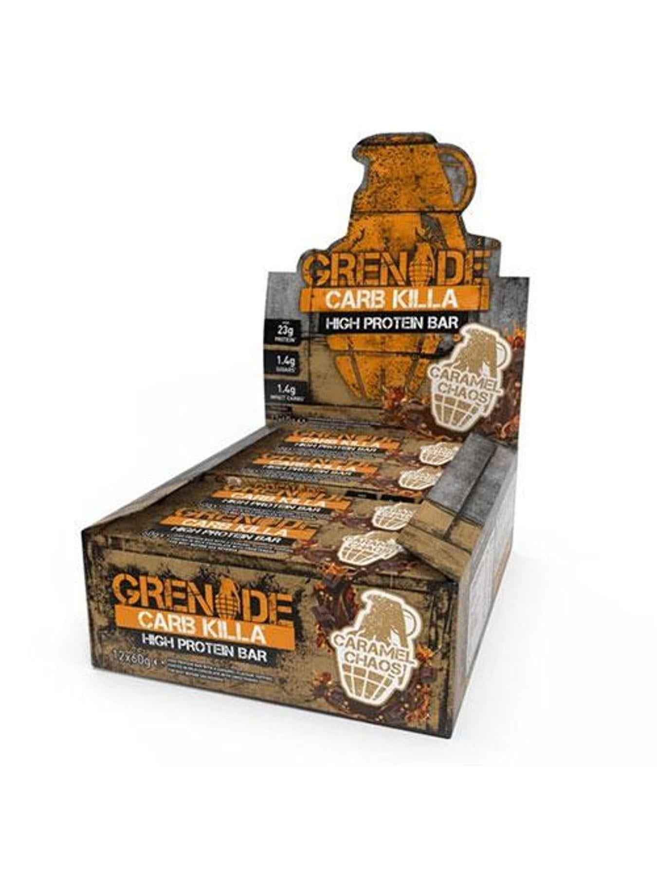 Grenade Carb Killa Low Sugar Bar (12 x 60g Bars) 13 Flavours