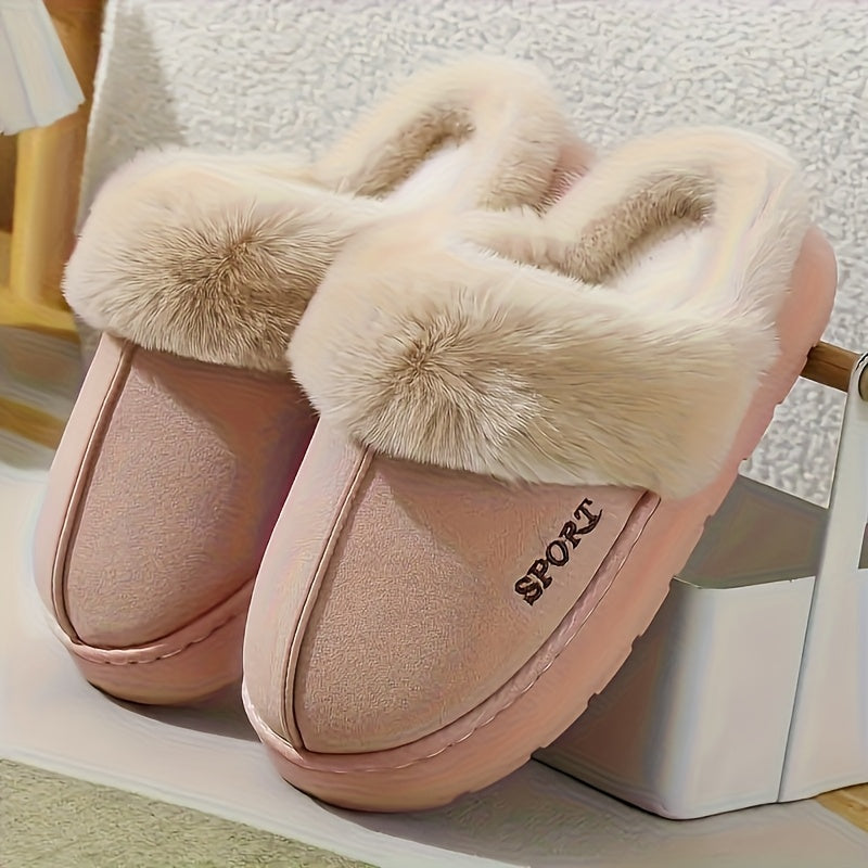 Cozy Fleece Slippers Ultimate Warmth for Indoors  Out - IRON GODDESS