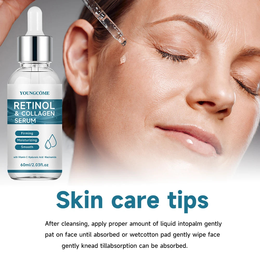 Retinol Collagen Hyaluronic Acid Youthful Glowing Skin - IRON GODDESS
