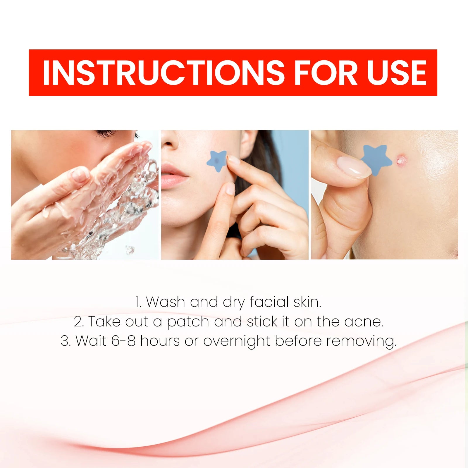 Gentle Waterproof Pimple Patches Deep Clean Acne Eraser - IRON GODDESS