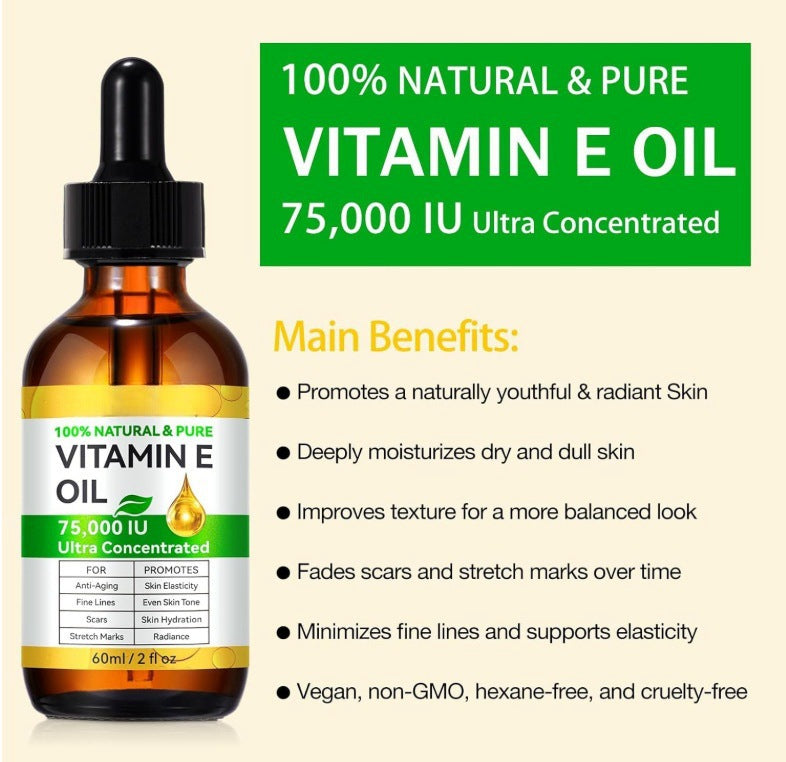 itamin E Oil Vitamin E Oil Organic for Cosmetics 维生素E油 - IRON GODDESS