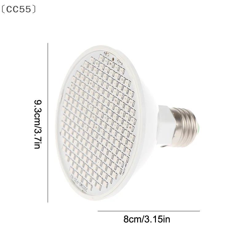 Red Light Therapy Bulb with Clip Skin Care  Pain Relief - IRON GODDESS