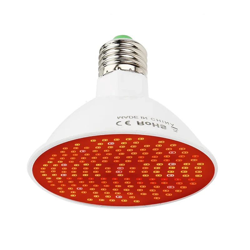 Red Light Therapy Bulb with Clip Skin Care  Pain Relief - IRON GODDESS