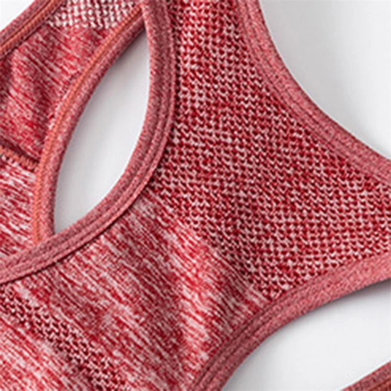 Seamless Women Yoga Set Workout Shirts Sport Shorts Bra Gym Suits Fitness Shorts Crop Top High Waist Running Sports Sets - IRON GODDESS