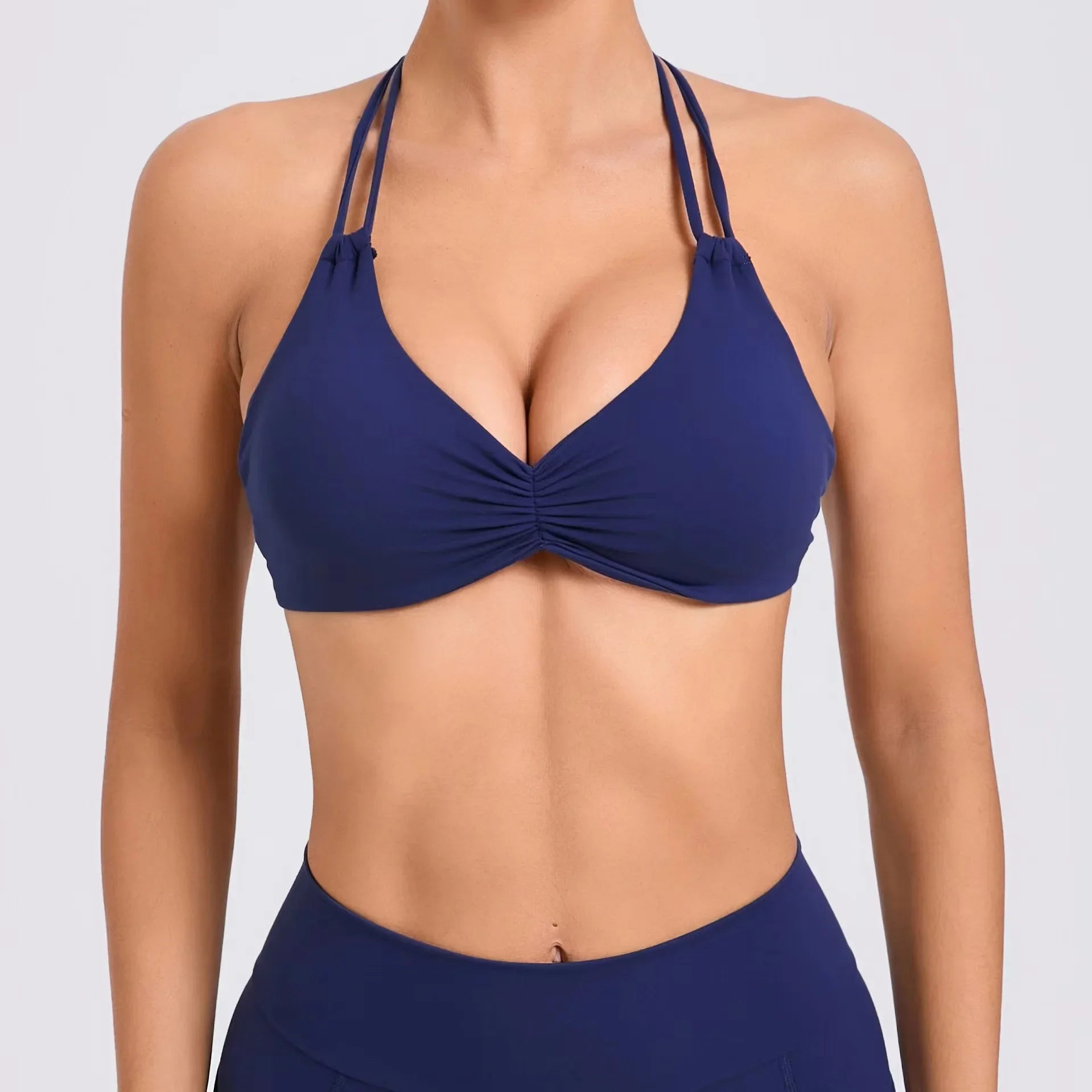 Sport Bra 2025 New Sports Women Yoga Set Clothers GYM Crop Top Home Fitness Workout Underwear Dancing Vest Running Bike Shirt - IRON GODDESS