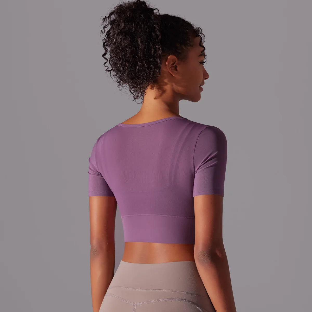 Yoga exercise set with women's mesh patchwork one piece asymmetric hollow sexy tight fitting sports and fitness yoga gym bra - IRON GODDESS