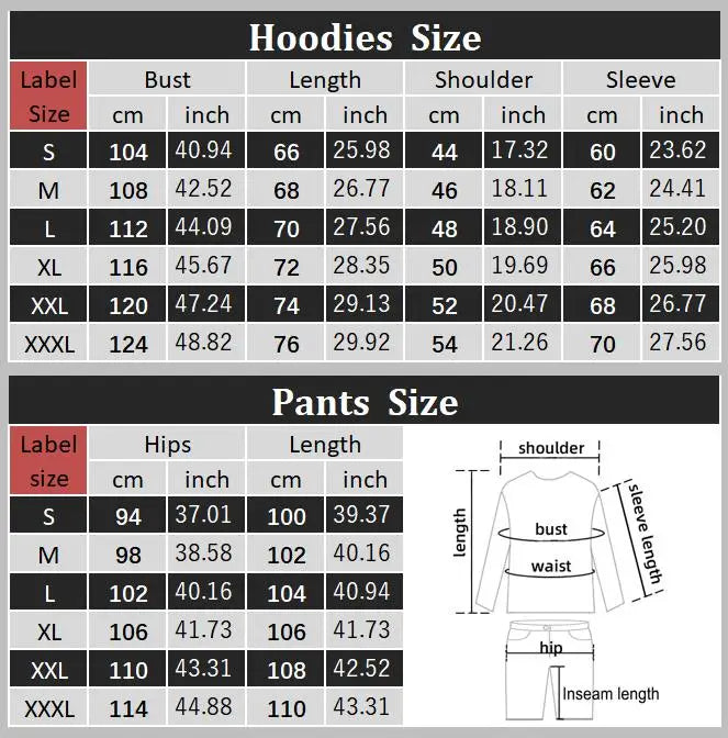 King  Queen Couple Tracksuit Hoodie Jogger Set - IRON GODDESS