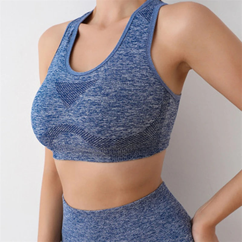 Seamless Women Yoga Set Workout Shirts Sport Shorts Bra Gym Suits Fitness Shorts Crop Top High Waist Running Sports Sets - IRON GODDESS