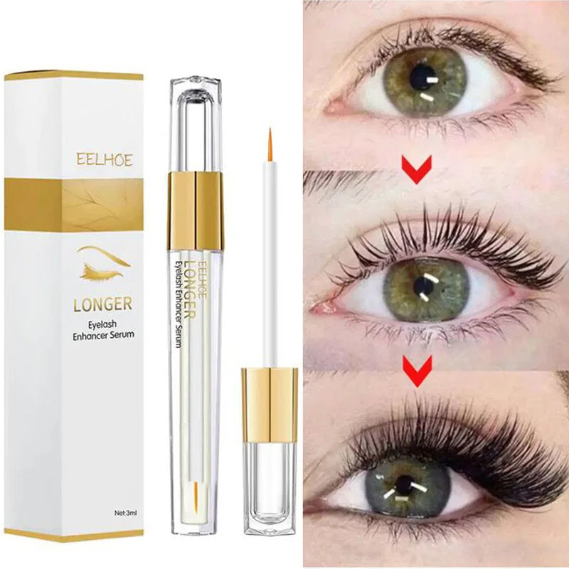 Fast Eyelash Growth Serum 5 Days Natural Eyelash Enhancer Longer Fuller Thicker Lashes Treatment New Products Eye Care Makeup  - IRON GODDESS