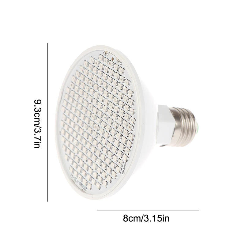 Red Light Therapy Bulb with Clip Skin Care  Pain Relief - IRON GODDESS