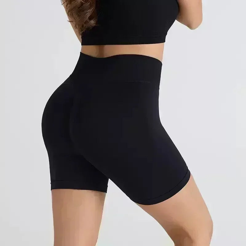 Oner Active Effortless Seamless Shorts Yoga Shorts Women Silicone Printed Sport Shorts Low Ribbed Band Scrunch Butt Shorts - IRON GODDESS