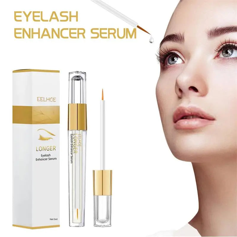 Fast Eyelash Growth Serum 5 Days Natural Eyelash Enhancer Longer Fuller Thicker Lashes Treatment New Products Eye Care Makeup  - IRON GODDESS