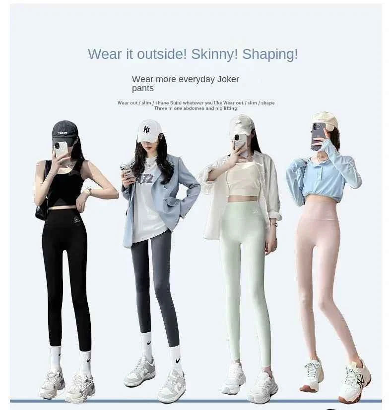 Seamless HighWaisted Yoga Fitness Gym Leggings