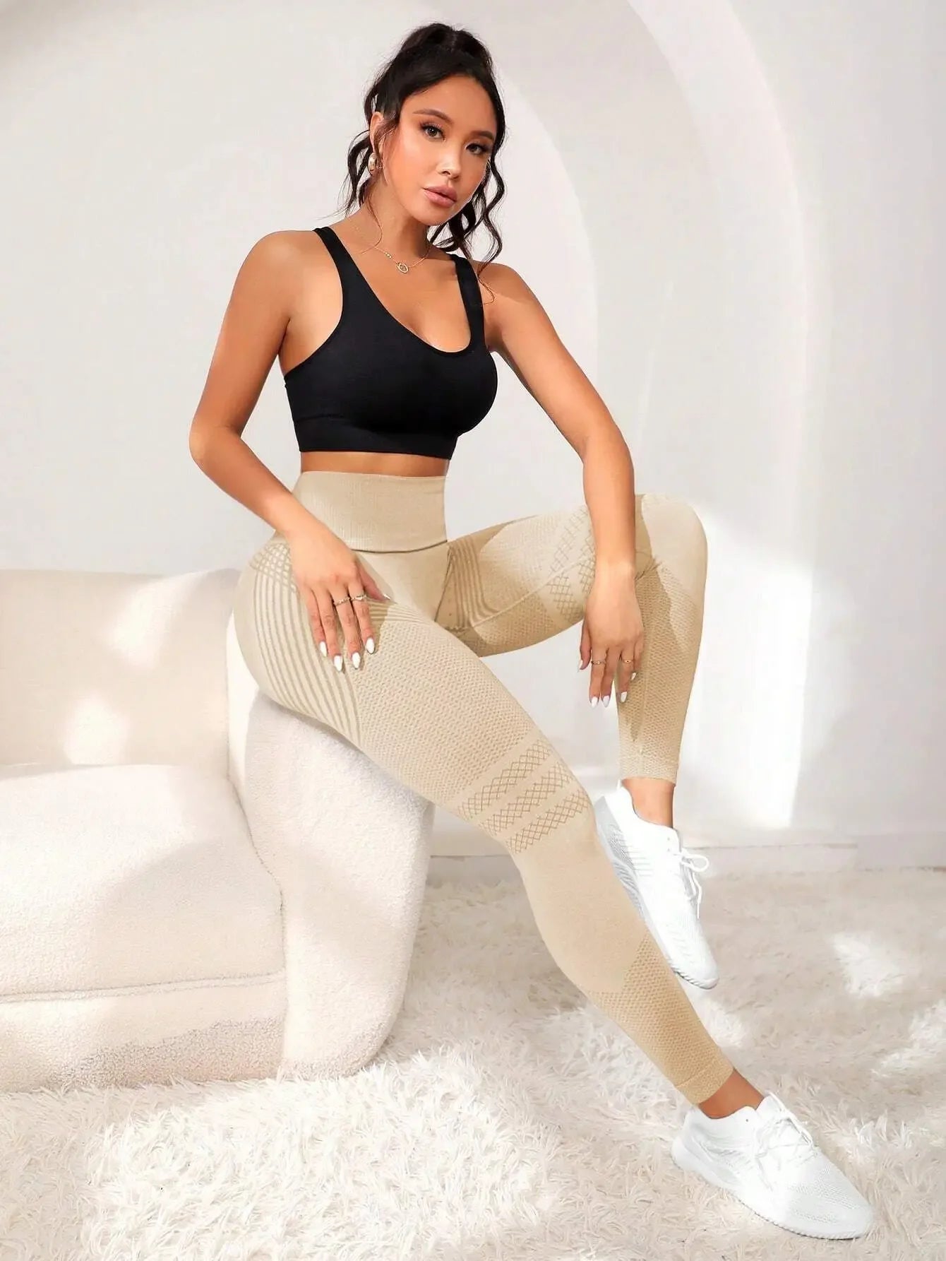 Seamless High Waist Yoga Leggings Ultimate Comfort  Fit - IRON GODDESS