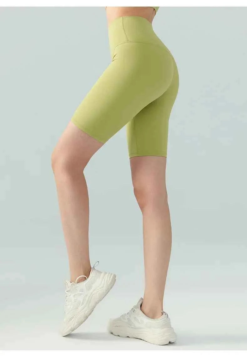 QuickDry Elastic Yoga Shorts Breathable Fitness Leggings