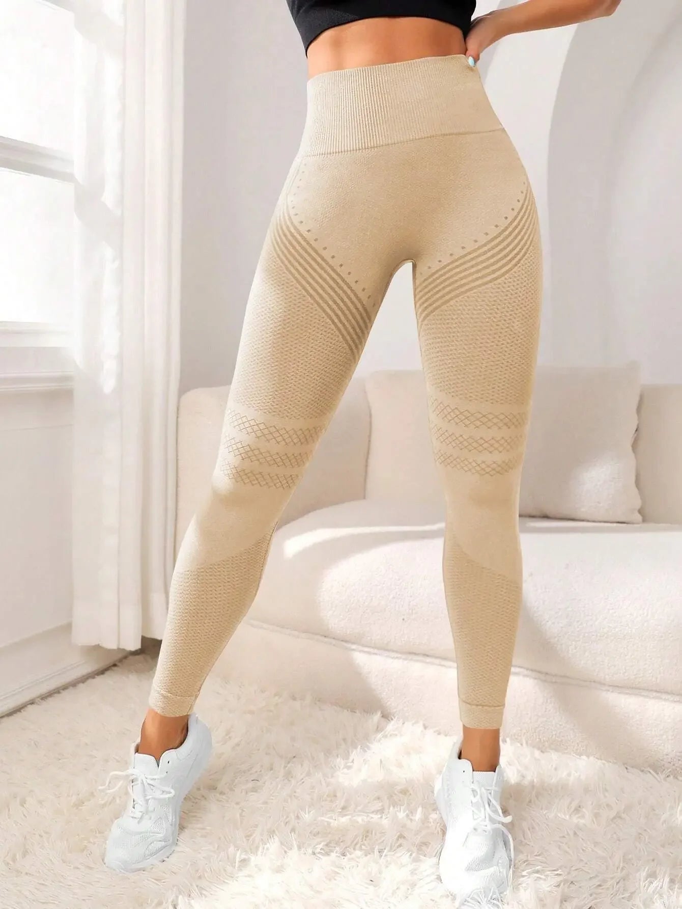 Seamless High Waist Yoga Leggings Ultimate Comfort  Fit - IRON GODDESS