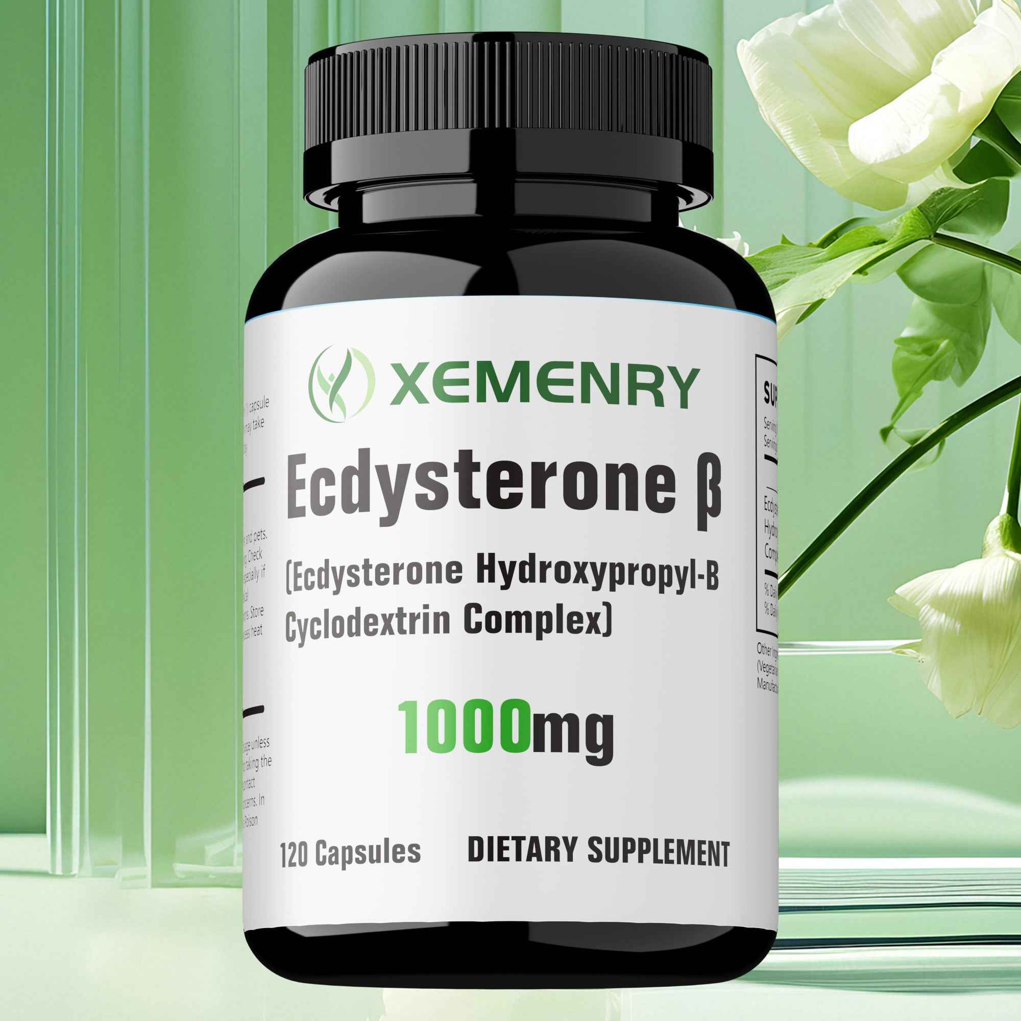Men's Energy Capsules - Muscle Mass, Ecdysterone Supplement 120 Capsules, Fitness Enhancement, Strength Training, Convenient Dosage, Easy To Take, Highquality Ingredients, Pure Formula, Anabolic Support, Bodybuilders, Active Men