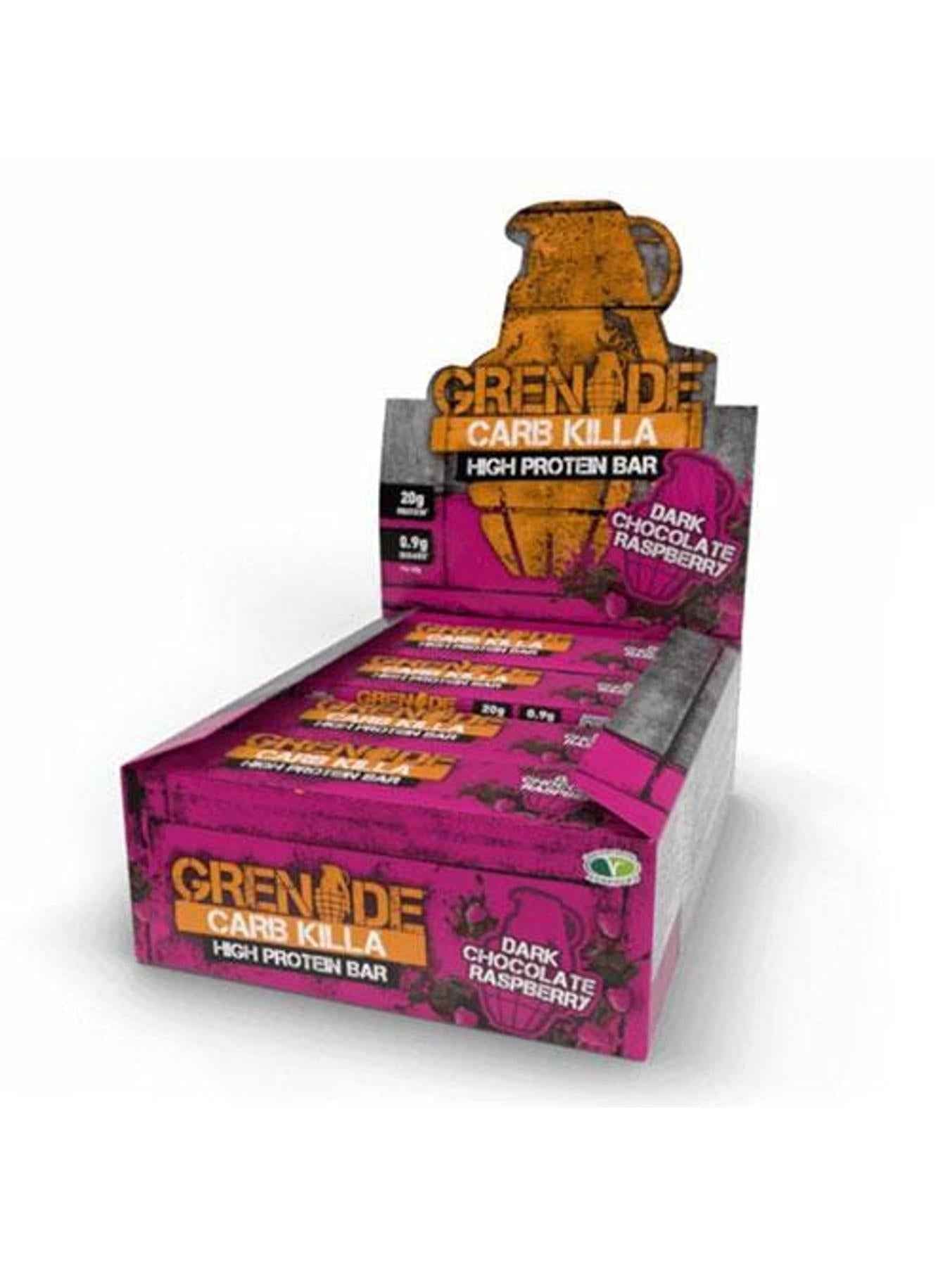 Grenade Carb Killa Low Sugar Bar (12 x 60g Bars) 13 Flavours