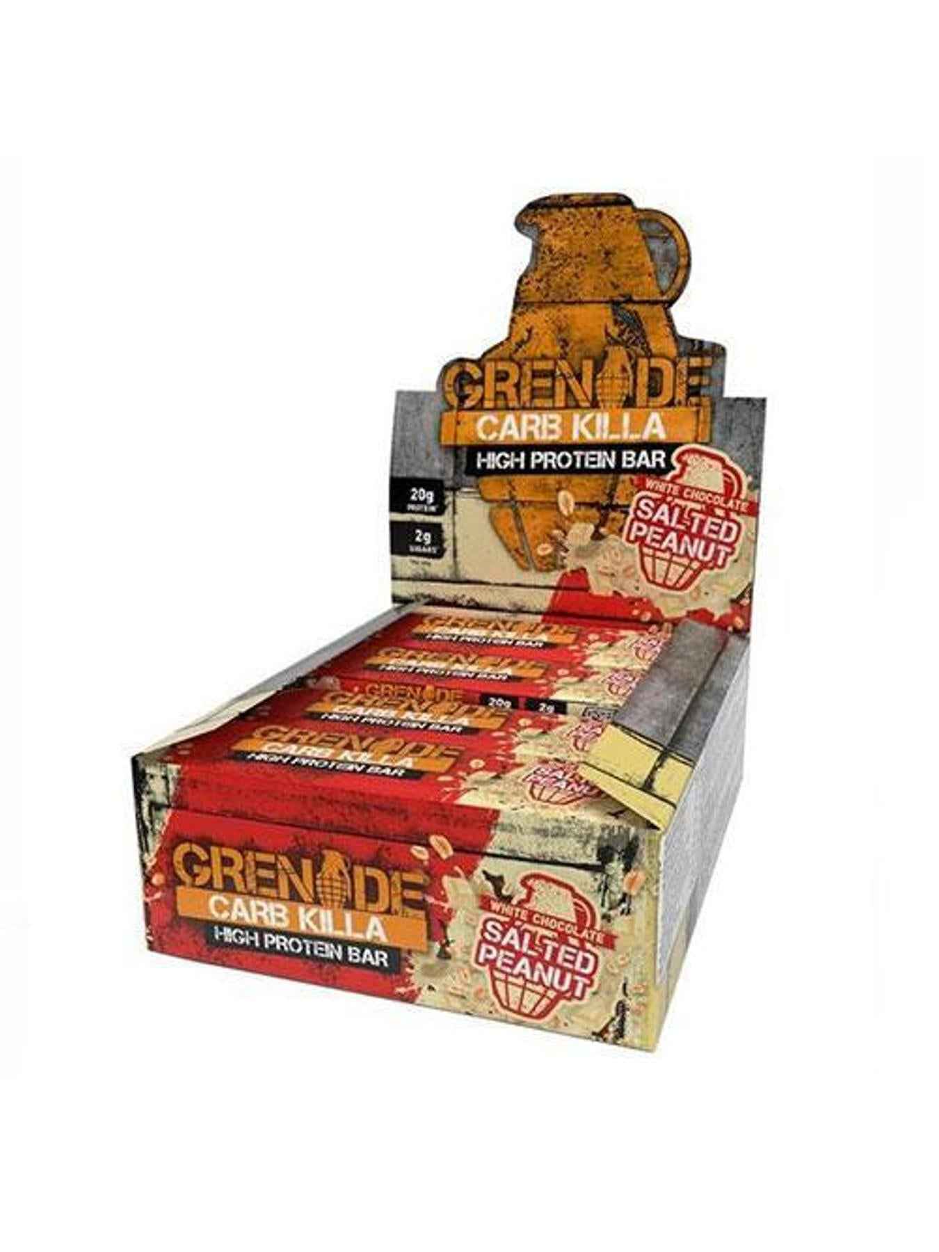 Grenade Carb Killa Low Sugar Bar (12 x 60g Bars) 13 Flavours