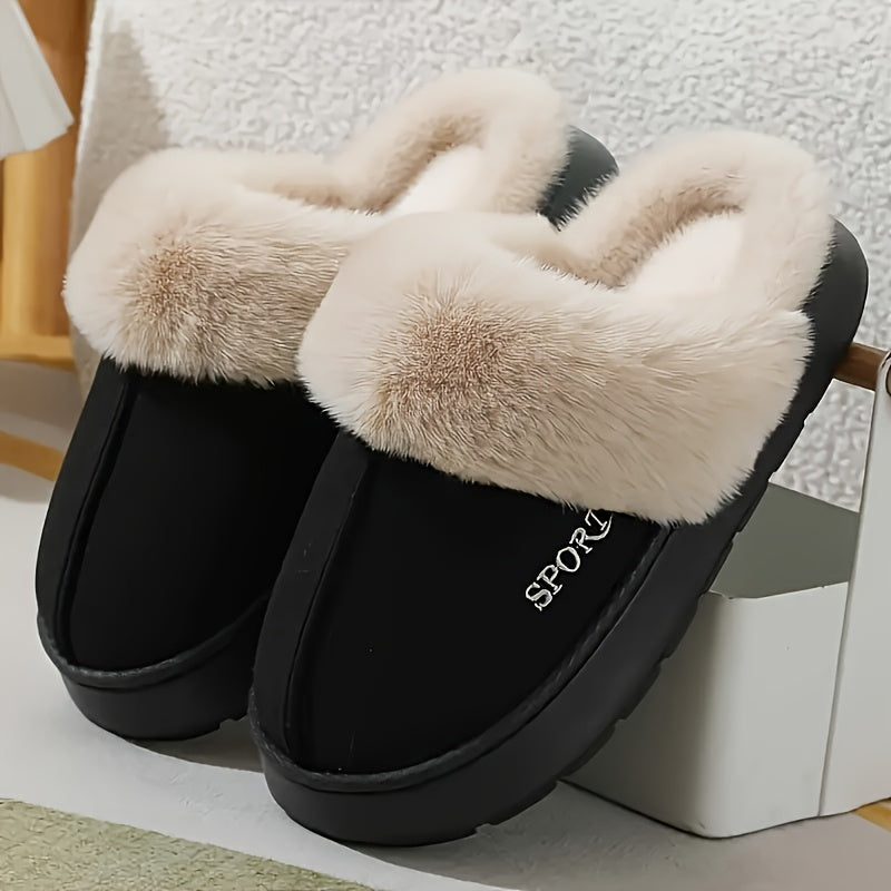 Cozy Fleece Slippers Ultimate Warmth for Indoors  Out - IRON GODDESS