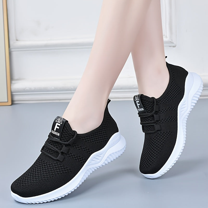 Lightweight Breathable Mesh Womens Sneakers AllSeason Comfort - IRON GODDESS
