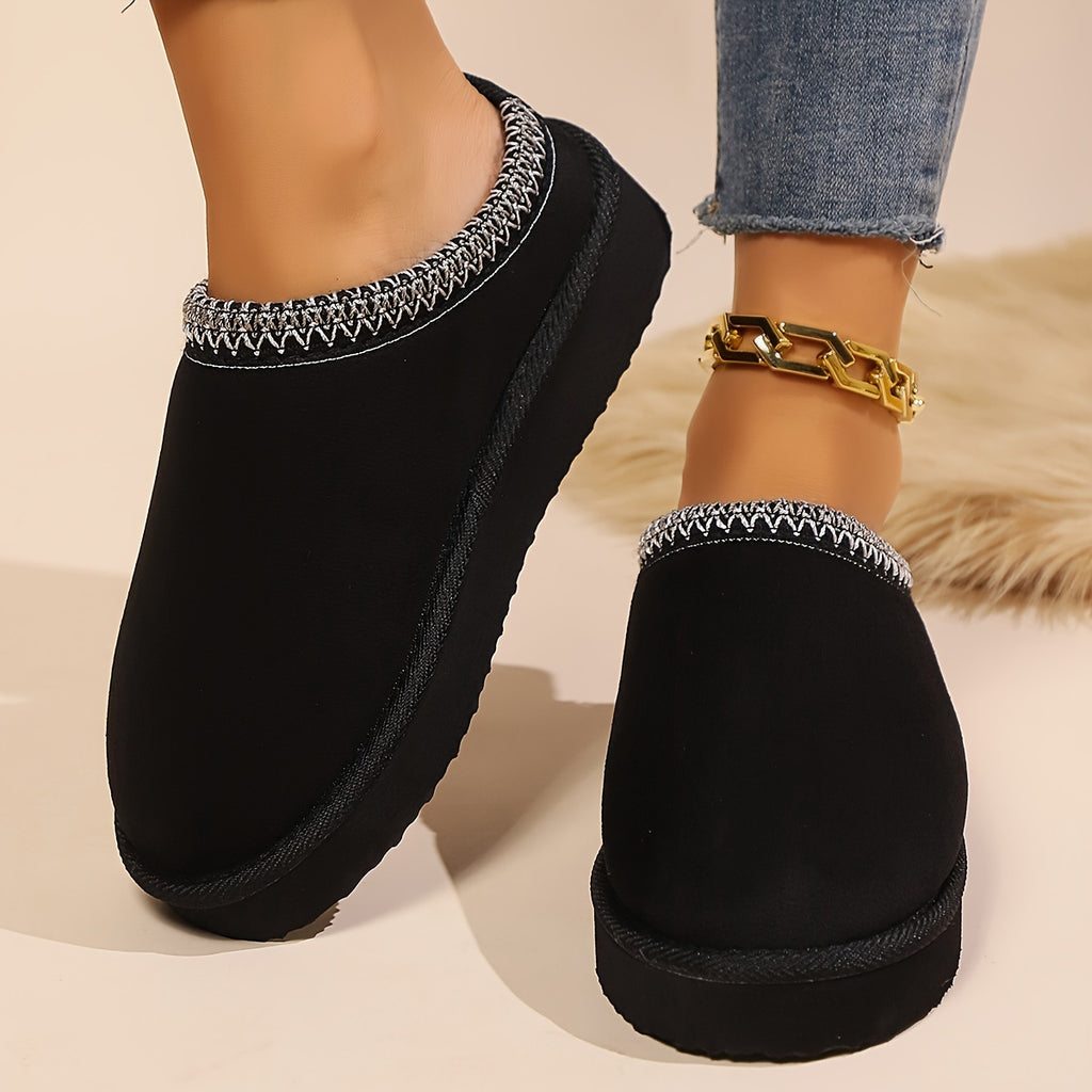 Cozy Winter Ankle Boot Slippers with Soft AntiSlip Sole - IRON GODDESS