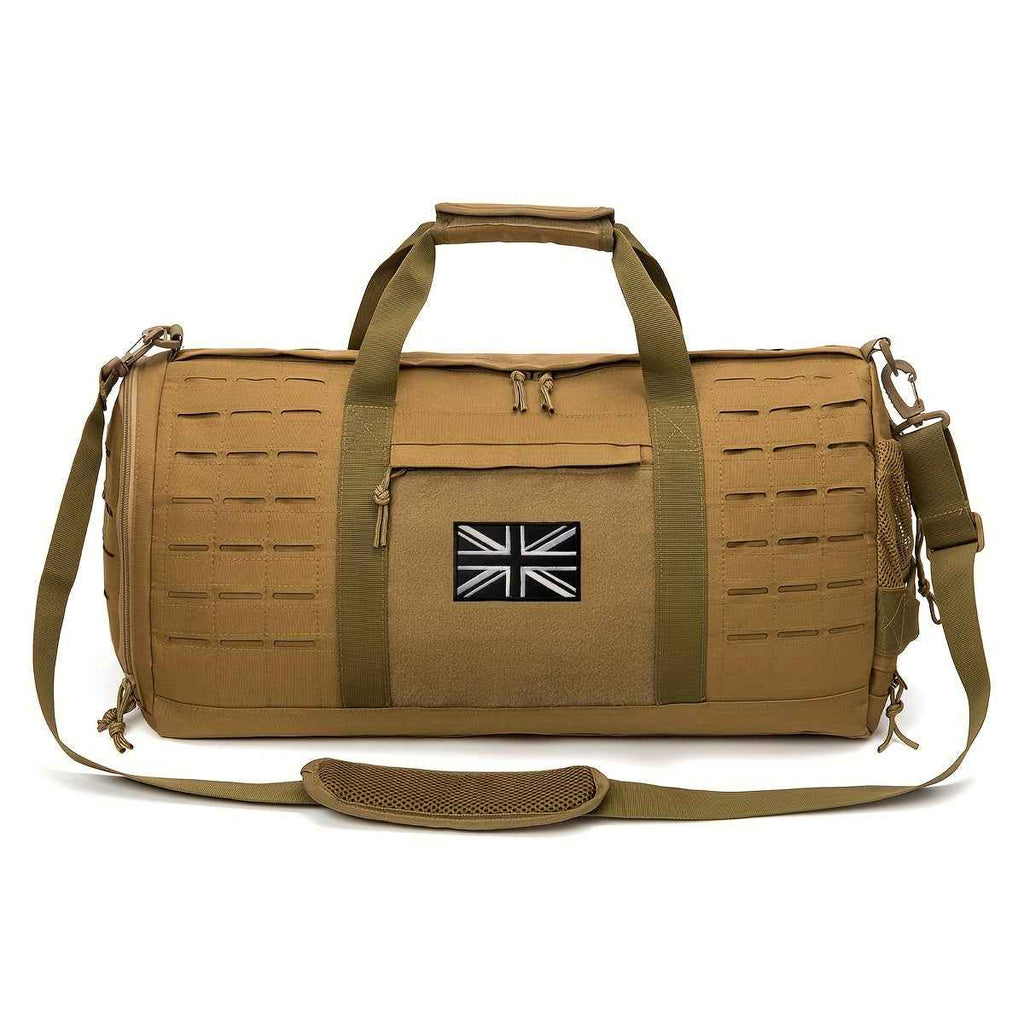 40L Heavy-Duty Crossfit Duffel Bag with Shoe Compartment - Large Gym & Travel Sports Duffle for Men &, Durable Workout Bag with Shoe Pocket, Weekender Tote for Basketball, Football Gear, Camping, Gym Equipment Storage