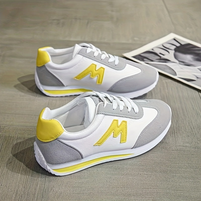 Chic MultiAccent Lightweight Casual Sneakers - IRON GODDESS