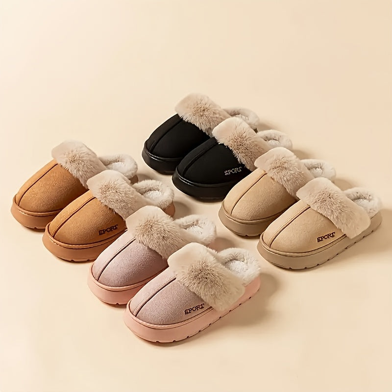Cozy Fleece Slippers Ultimate Warmth for Indoors  Out - IRON GODDESS