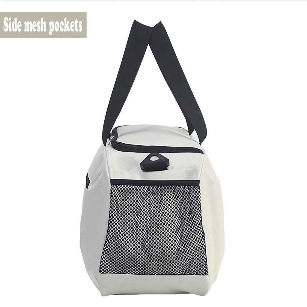 [Large-Capacity Travel Duffel] Italia Pattern Large-Capacity Travel Duffel Bag - Lightweight Zipper Gym & Yoga Bag With Italian Flag Design, Durable Polyester Lining, Double Handles For College, Vacation, Outdoor Activities, Gym Bag, Vacation Essentials,