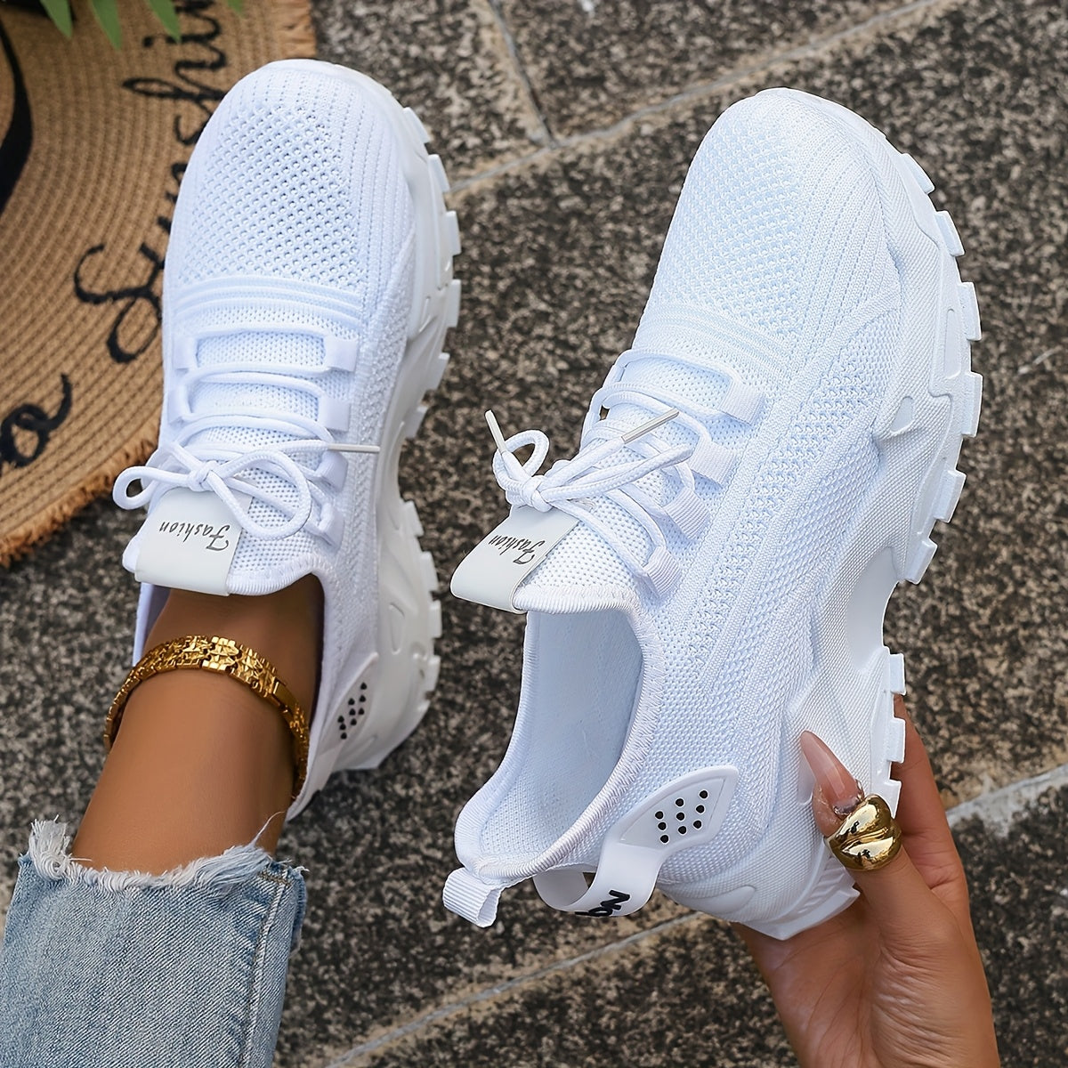 Chic Large Ladies Casual Shoes SpringAutumn Travel Style - IRON GODDESS