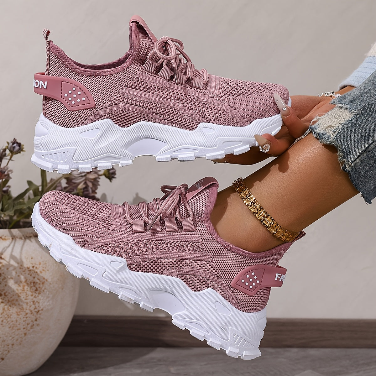 Chic Large Ladies Casual Shoes SpringAutumn Travel Style - IRON GODDESS