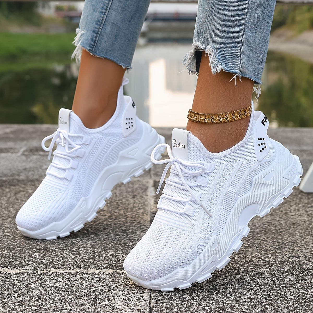 Chic Large Ladies Casual Shoes SpringAutumn Travel Style - IRON GODDESS