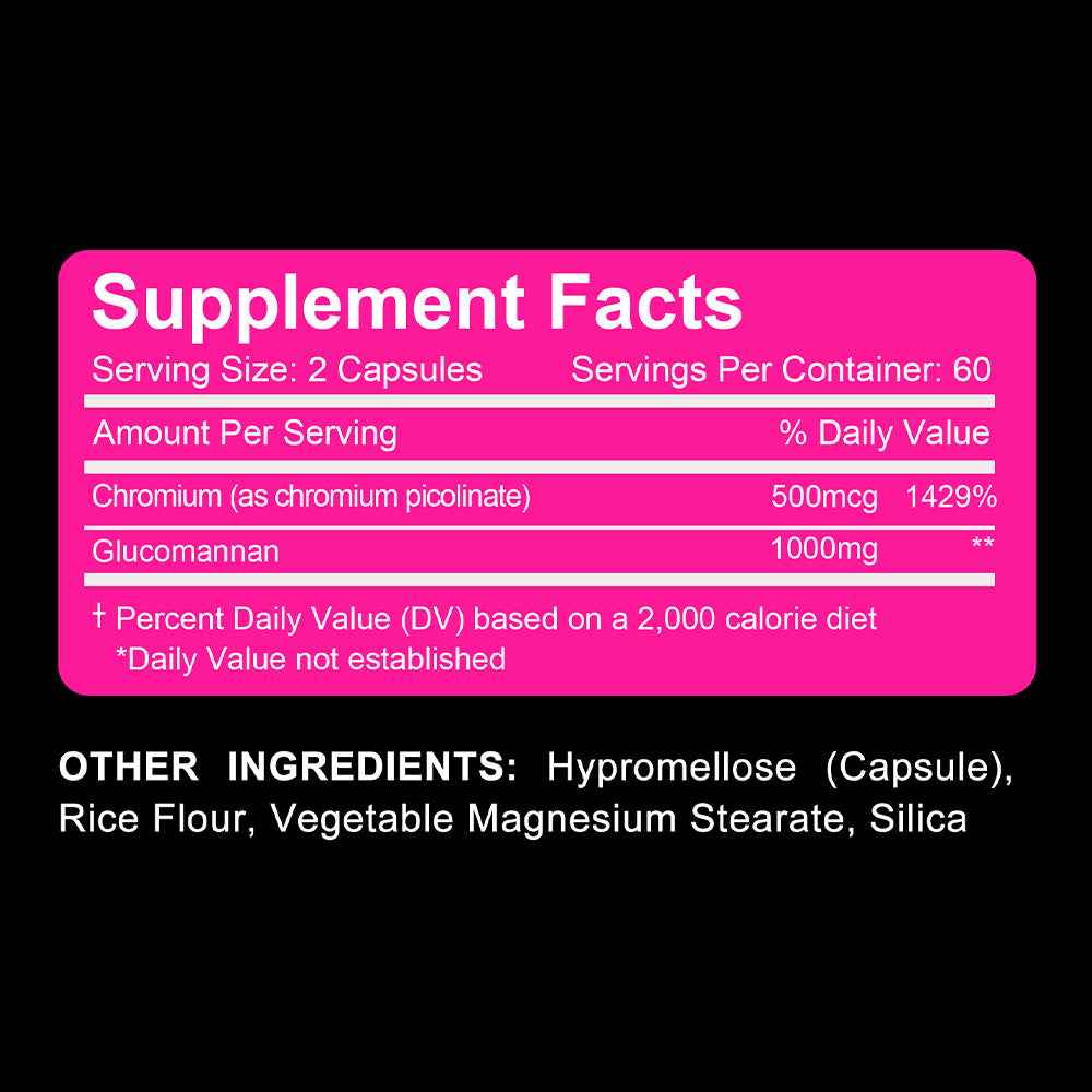 Appetite Suppressant - Supports Bowel Movements And Eating Regularity For Men And Women - 120 Capsules