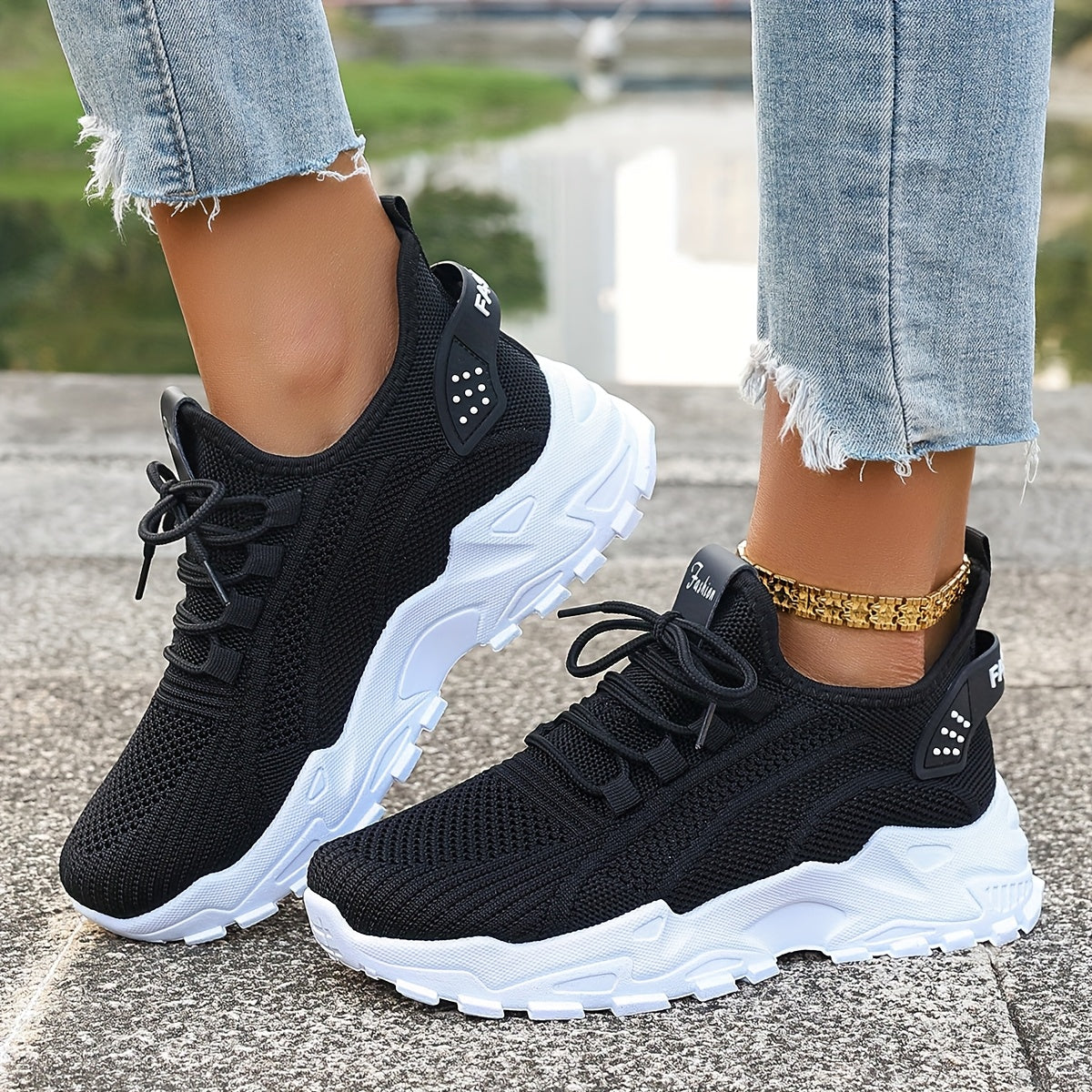 Chic Large Ladies Casual Shoes SpringAutumn Travel Style - IRON GODDESS