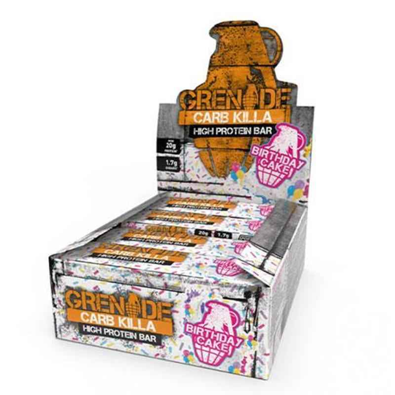 Grenade Carb Killa Low Sugar Bar (12 x 60g Bars) 13 Flavours