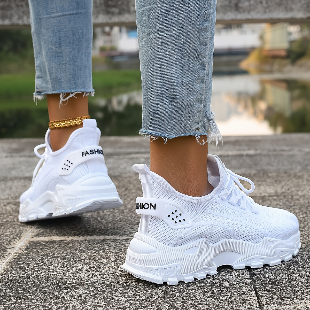 Chic Large Ladies Casual Shoes SpringAutumn Travel Style - IRON GODDESS