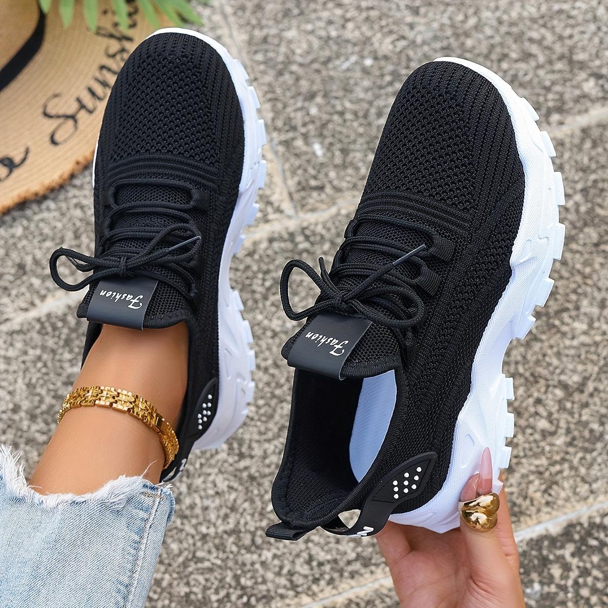 Chic Large Ladies Casual Shoes SpringAutumn Travel Style - IRON GODDESS