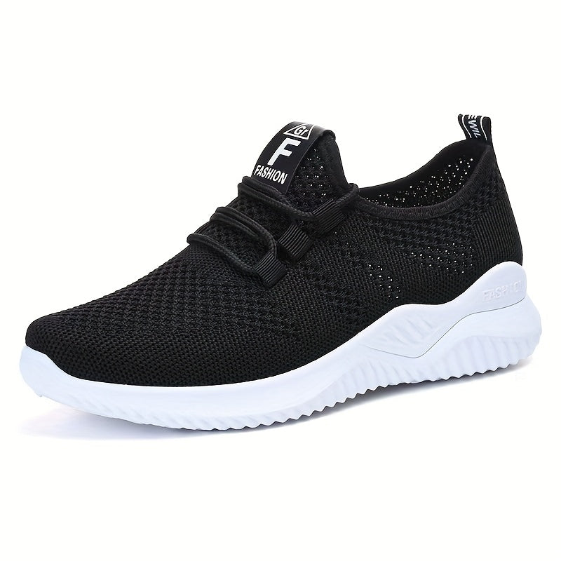Lightweight Breathable Mesh Womens Sneakers AllSeason Comfort - IRON GODDESS