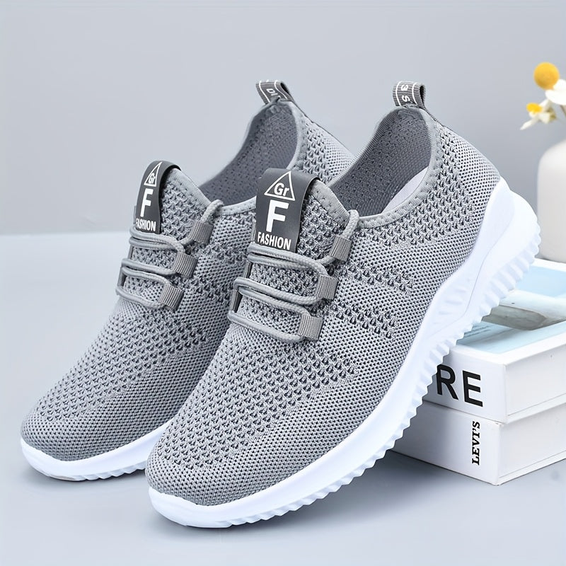 Lightweight Breathable Mesh Womens Sneakers AllSeason Comfort - IRON GODDESS