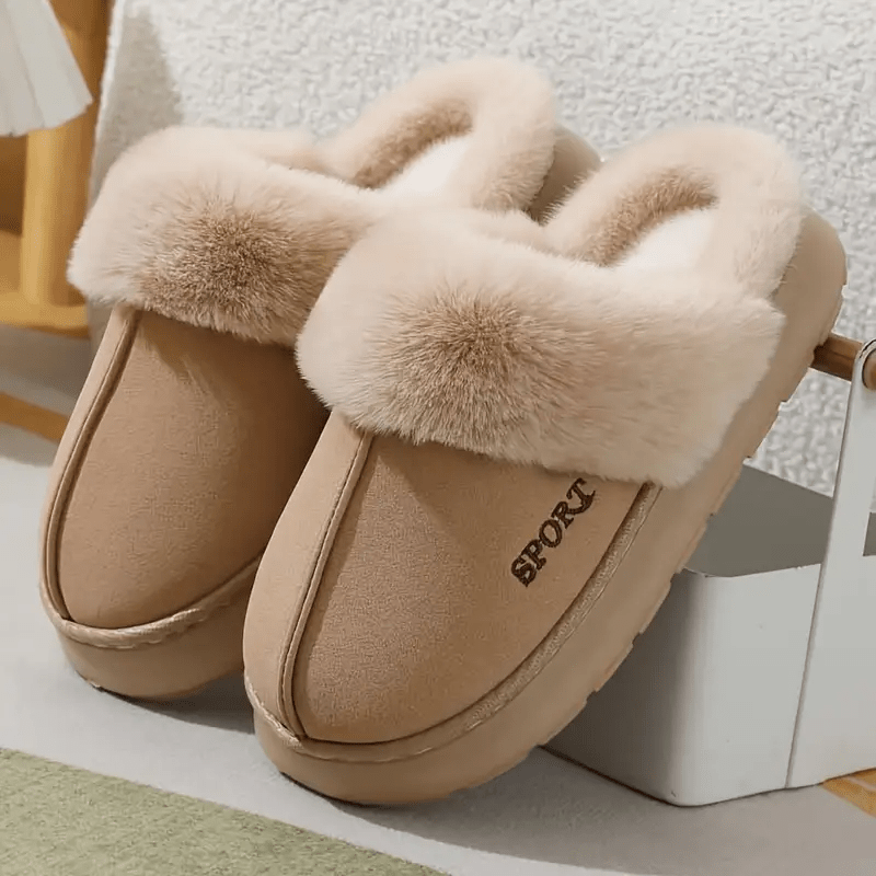Cozy Fleece Slippers Ultimate Warmth for Indoors  Out - IRON GODDESS