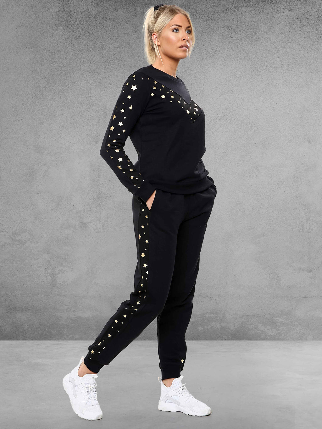 Love My Fashions Women'S Two-Piece Tracksuit Set – Casual Loungewear Co-Ord with Long Sleeve Top & Jogging Bottoms, Soft Fit Activewear for Gym, Travel & Everyday Wear