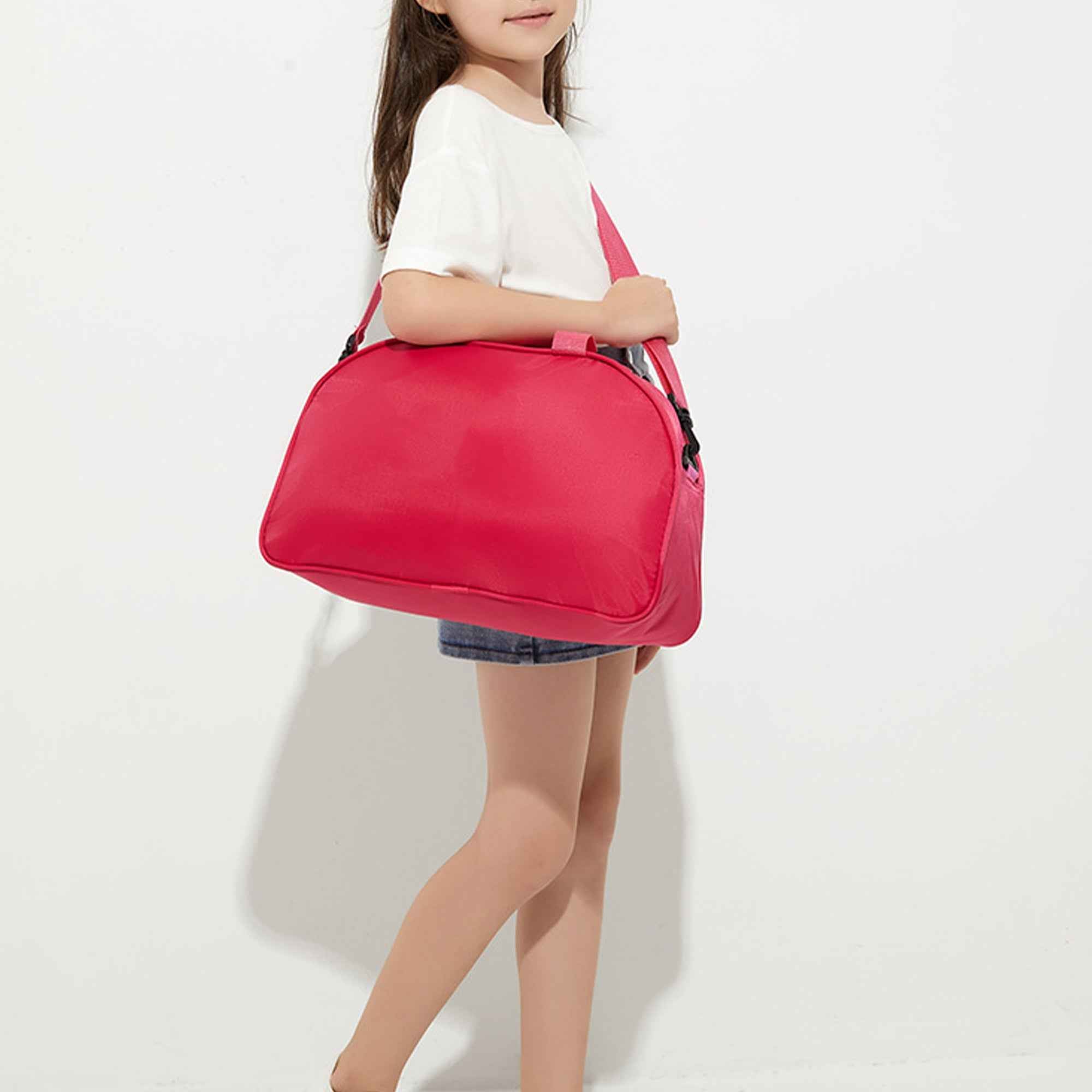 [Italy-Inspired | Lightweight] Lightweight, Stylish Milano Italy-Inspired Duffle Bag for Girls | Adjustable Strap, Foldable | Ideal for Travel, Gym, Yoga & Weekend Getaways
