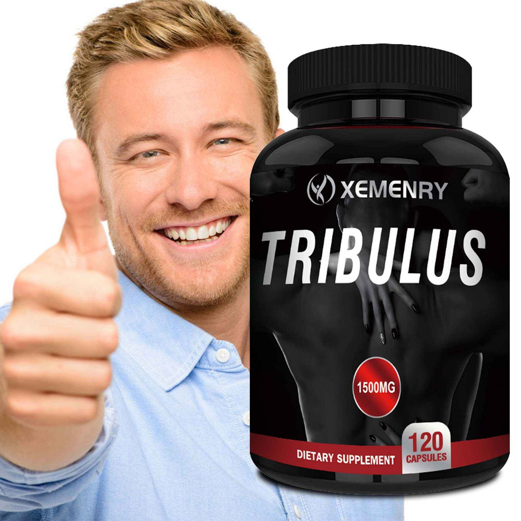 XEMENRY Tribulus 120 Capsules, 1500 for MG, Supports Healthy Fat Loss, Fitness Support, Bodybuilding Supplement, Easy to Take, Convenient Dosage, Pure, Quality Supplement, Herbal, Performance Booster, Active Lifestyle, Healthconscious, Vitamin And Supplem