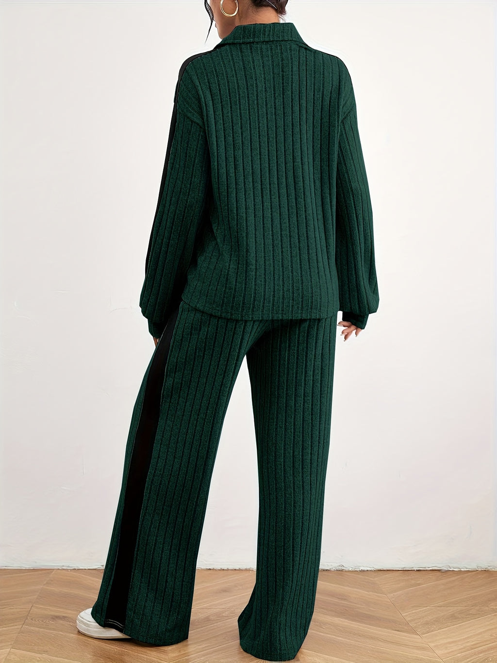 Effortless Chic Womens Casual Loungewear Sweat Set - IRON GODDESS