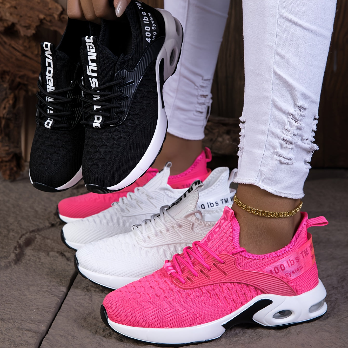 AllSeason Breathable SlipResistant Sneakers for AllDay Comfort - IRON GODDESS