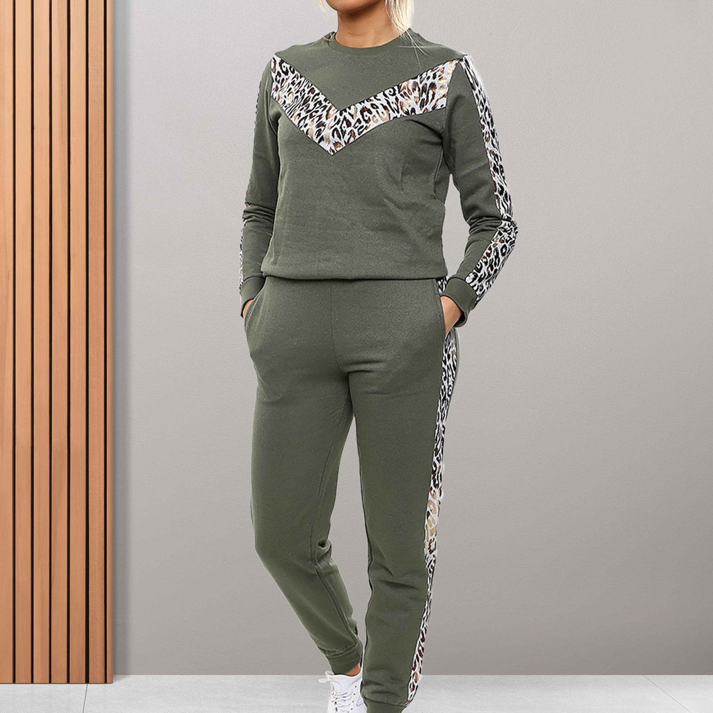 Love My Fashions Women’s Two-Piece Tracksuit Set – Casual Loungewear Co-Ord with Long Sleeve Top & Joggers with Pockets – Soft, Comfortable, Everyday Activewear