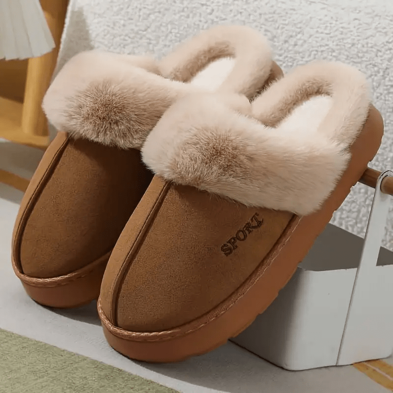 Cozy Fleece Slippers Ultimate Warmth for Indoors  Out - IRON GODDESS