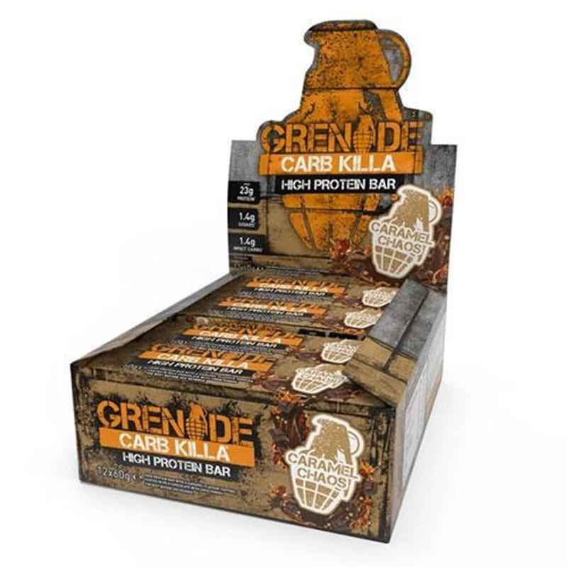 Grenade Carb Killa Low Sugar Bar (12 x 60g Bars) 13 Flavours